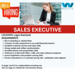 SALES EXECUTIVE / RELATIONSHIP MANAGER