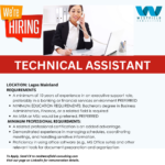 TECHNICAL ASSISTANT